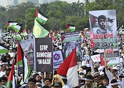 Demo Palestina Jakarta Hari Ini